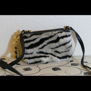 Juicy couture Leather CrossBody with hair